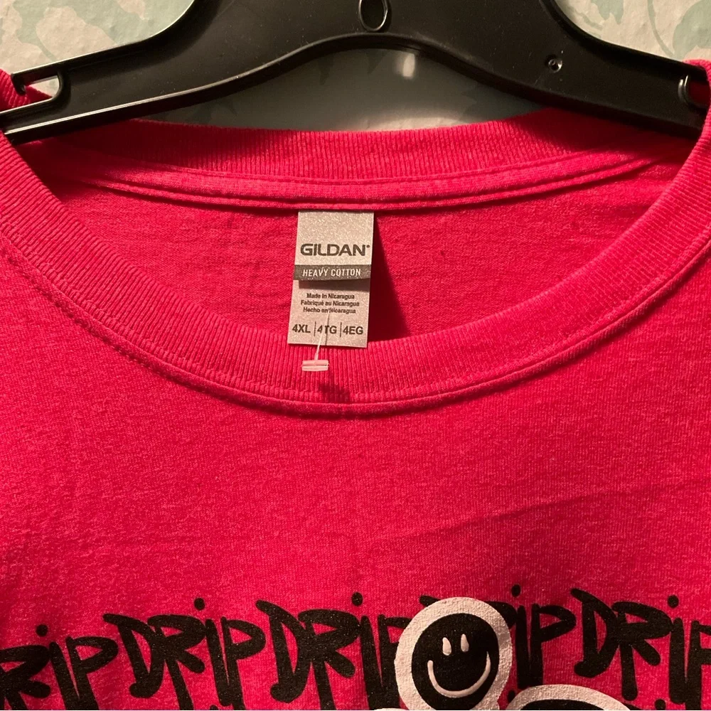 RED DRIP Graphic tee shirt - Picture 3 of 4